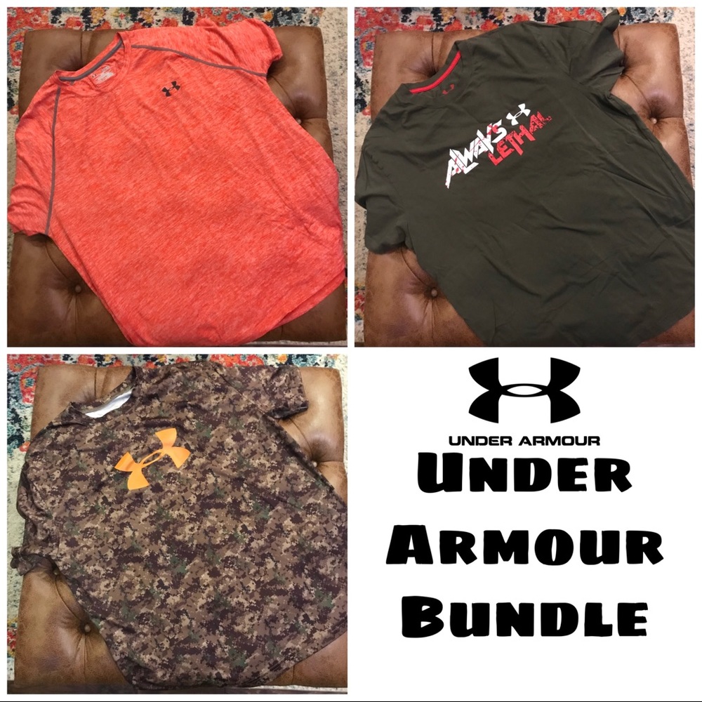 {BUNDLE} 3 Under Armour Shirts